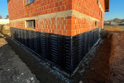 Hidroizolacija kleti stanovanjske hiše Gančani