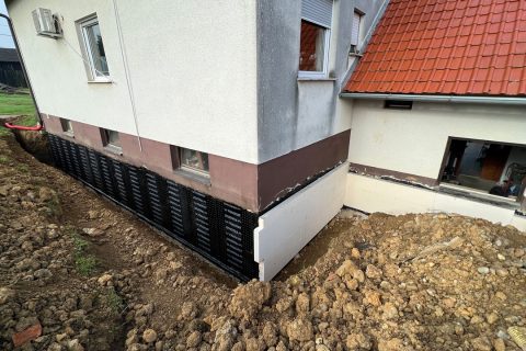 Hidroizolacija kleti stanovanjske hiše Gorica