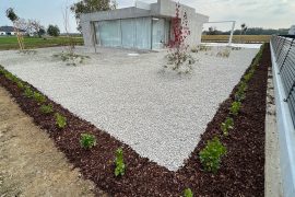 Ureditev okolice novogradnje MS